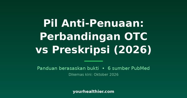 Pil Anti-Penuaan: Perbandingan OTC vs Preskripsi (2026)