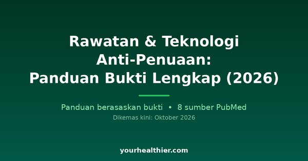 Rawatan & Teknologi Anti-Penuaan: Panduan Bukti Lengkap (2026)