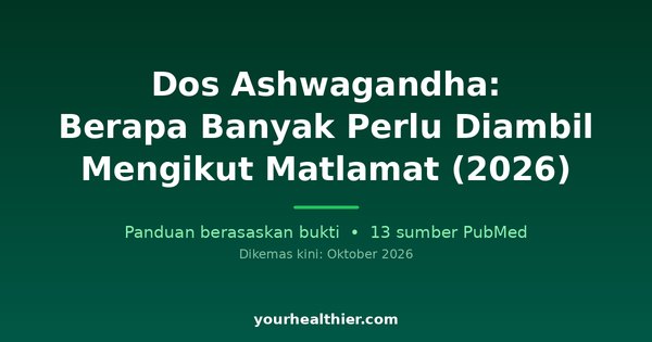 Dos Ashwagandha: Berapa Banyak Perlu Diambil Mengikut Matlamat (2026)