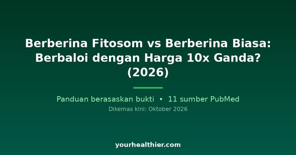 Berberin Fitosom vs Berberin Biasa: Berbaloi dengan Harga 10x Ganda? (2026)