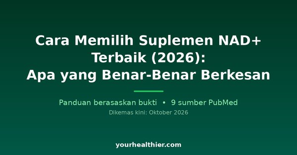 Cara Memilih Suplemen NAD+ Terbaik (2026): Apa yang Benar-Benar Berkesan