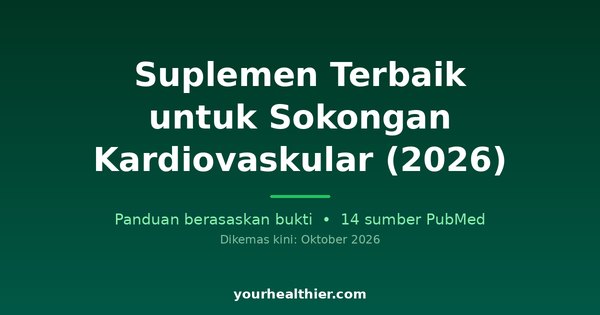 Suplemen Terbaik untuk Sokongan Kardiovaskular (2026)