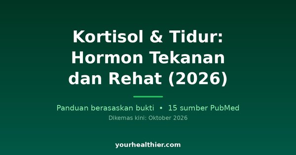 Kortisol & Tidur: Hormon Tekanan dan Rehat (2026)