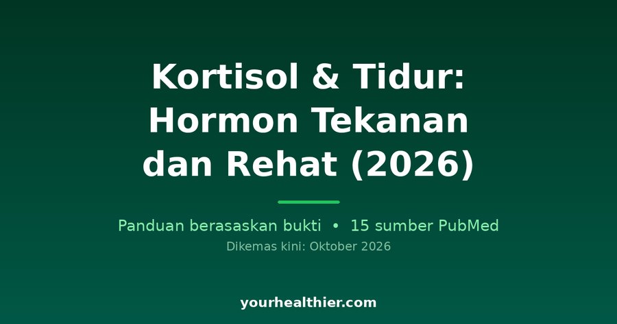 Kortisol & Tidur: Hormon Tekanan dan Rehat (2026)