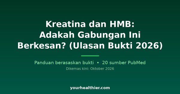 Kreatina dan HMB: Adakah Gabungan Ini Berkesan? (Ulasan Bukti 2026)