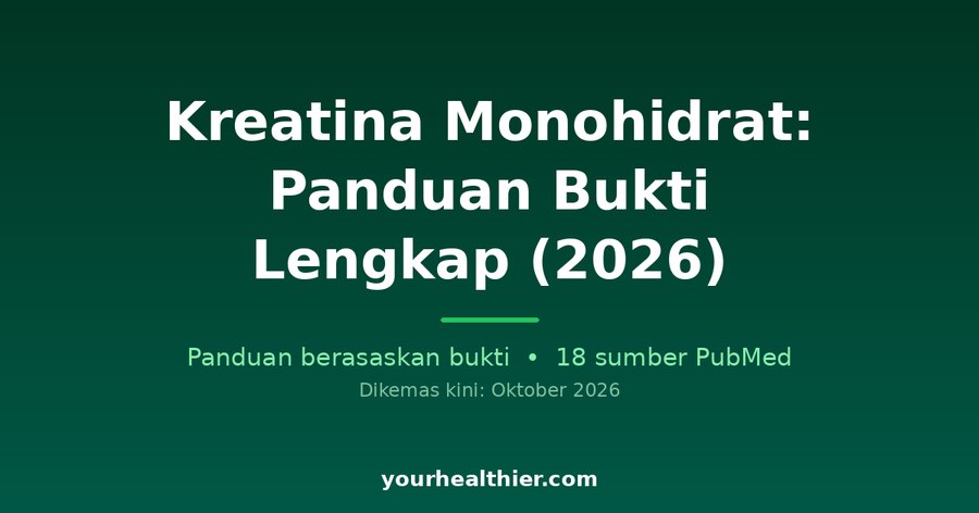 Kreatina Monohidrat: Panduan Bukti Lengkap (2026)