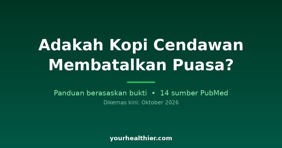 Adakah Kopi Cendawan Membatalkan Puasa?