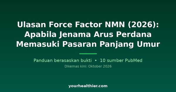 Ulasan Force Factor NMN (2026): Apabila Jenama Arus Perdana Memasuki Pasaran Panjang Umur