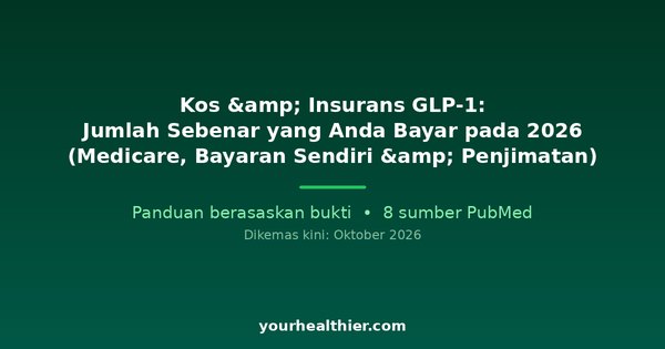 Kos & Insurans GLP-1: Jumlah Sebenar yang Anda Bayar pada 2026 (Medicare, Bayaran Sendiri & Penjimatan)