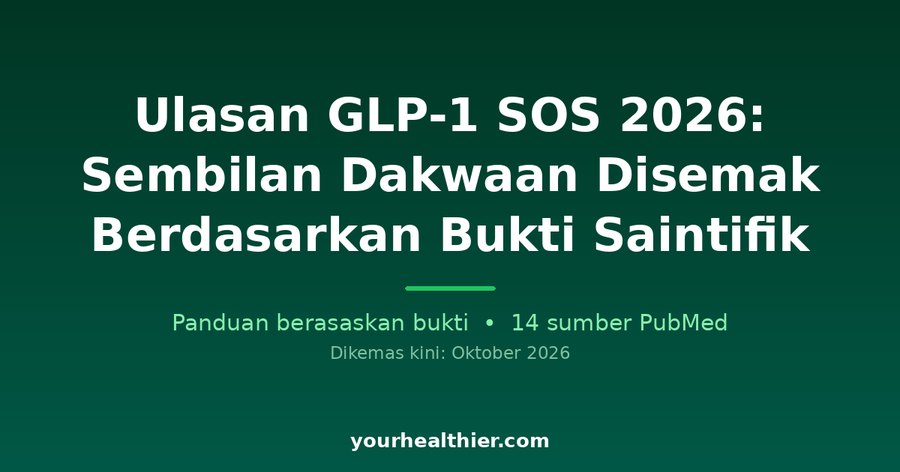 Ulasan GLP-1 SOS 2026: Sembilan Dakwaan Disemak Berdasarkan Bukti Saintifik