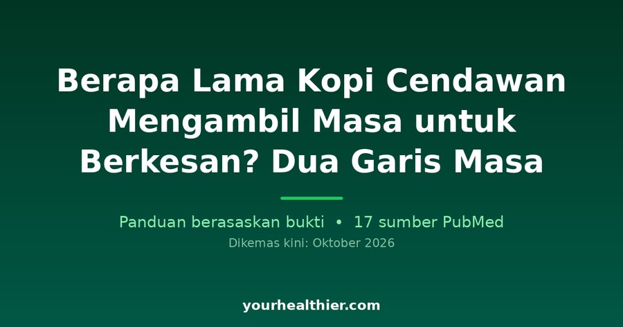 Berapa Lama Kopi Cendawan Mengambil Masa untuk Berkesan? Dua Garis Masa