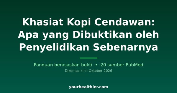 Khasiat Kopi Cendawan: Apa yang Dibuktikan oleh Penyelidikan Sebenarnya