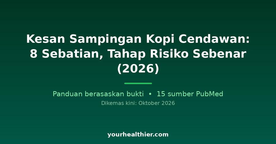 Kesan Sampingan Kopi Cendawan: 8 Sebatian, Tahap Risiko Sebenar (2026)