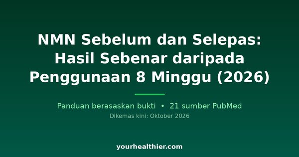 NMN Sebelum dan Selepas: Hasil Sebenar daripada Penggunaan 8 Minggu (2026)