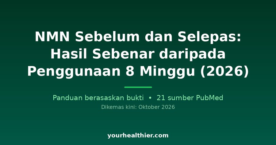 NMN Sebelum dan Selepas: Hasil Sebenar daripada Penggunaan 8 Minggu (2026)