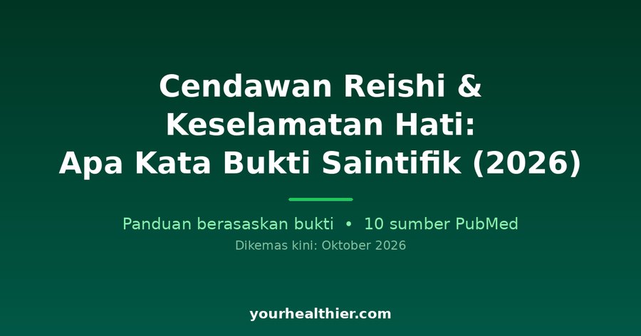 Cendawan Reishi & Keselamatan Hati: Apa Kata Bukti Saintifik (2026)