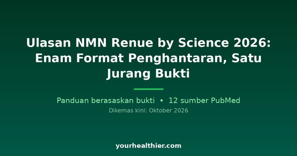 Ulasan NMN Renue by Science 2026: Enam Format Penghantaran, Satu Jurang Bukti