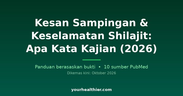 Kesan Sampingan & Keselamatan Shilajit: Apa Kata Kajian (2026)